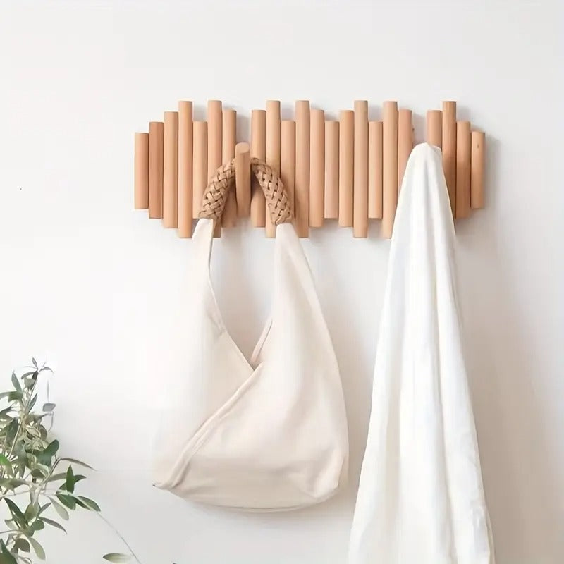 Porte-Manteau en Pin de Nouvelle-Zélande